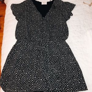 CUTE POLKA DOT ROMPER